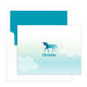 Magical Unicorn Folded Note Cards Image 4 of 4